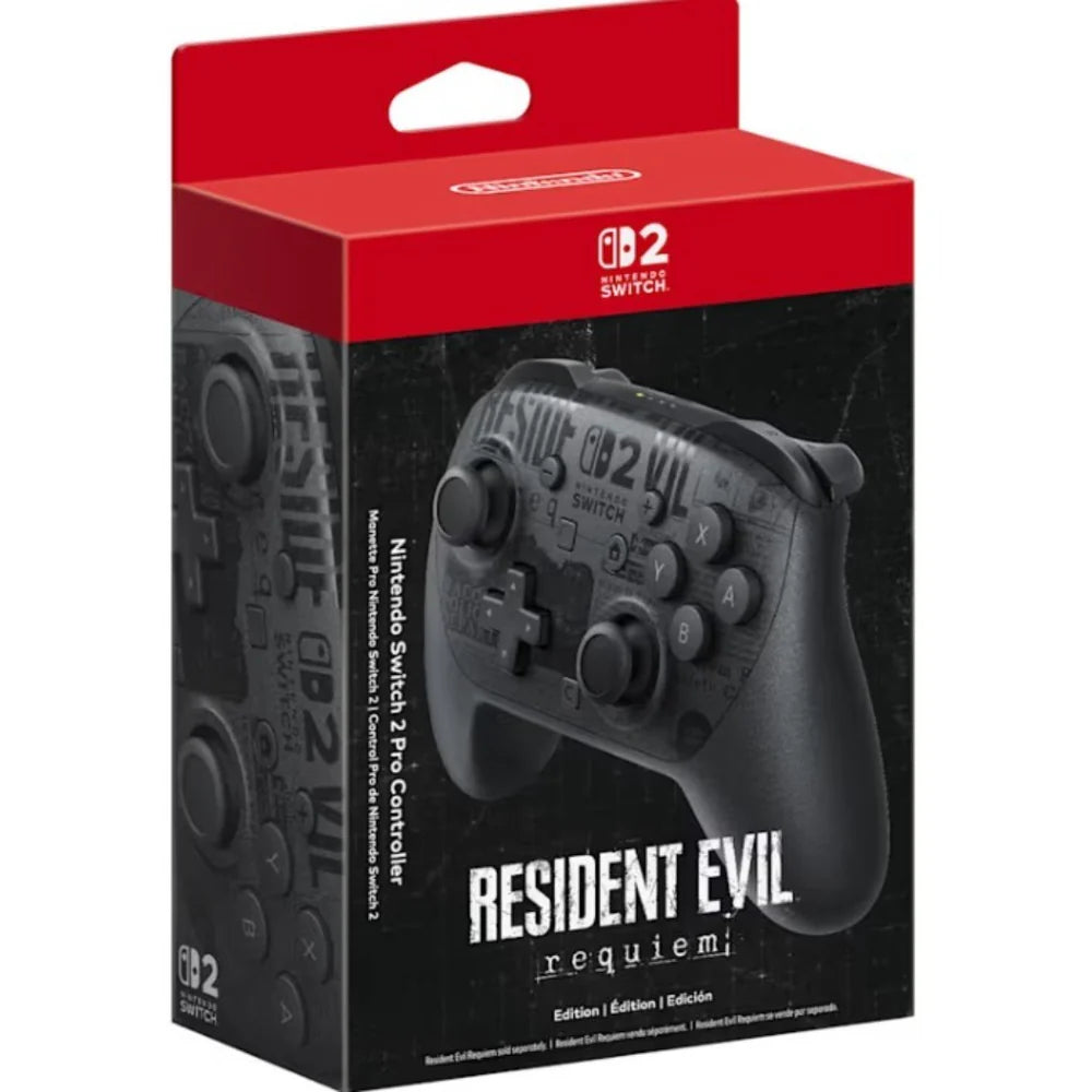 Nintendo Switch 2 Pro Controller - Resident Evil Requiem Edition