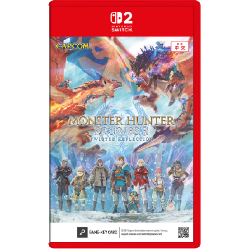 NS2 Monster Hunter Stories 3 - Twisted Reflection (Game-Key Card)